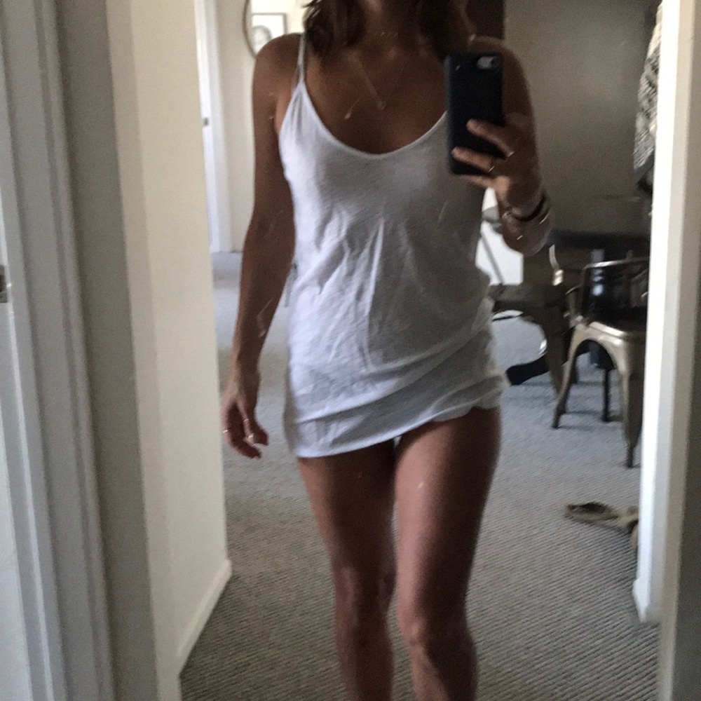 Soto White Tank Top